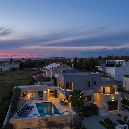 Villa Roca With Heated Pool And Sauna Privlaka  Dış mekan fotoğraf